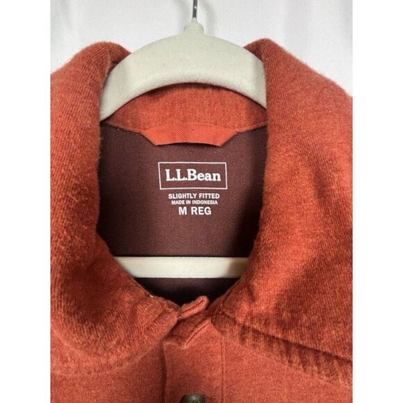 LL Bean Men's Medium Polo Long-Sleeve Gorpcore Athleisure Outdoor Lifestyle - Picture 5 of 10